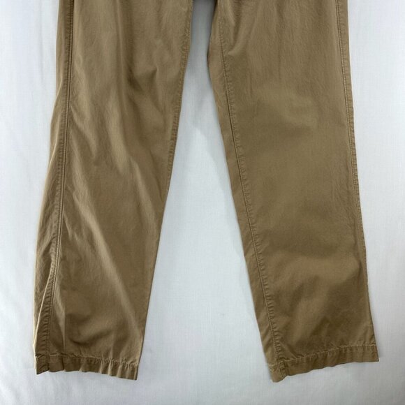 GAP The Surplus Pants Mens 32 x 32 Twill Chino Straight Leg Cotton Khaki Beige - Picture 4 of 10